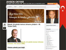 Tablet Screenshot of ahsenokyar.com